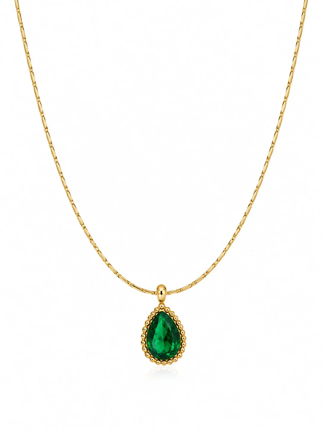 Niyanara Green Stone Pendant