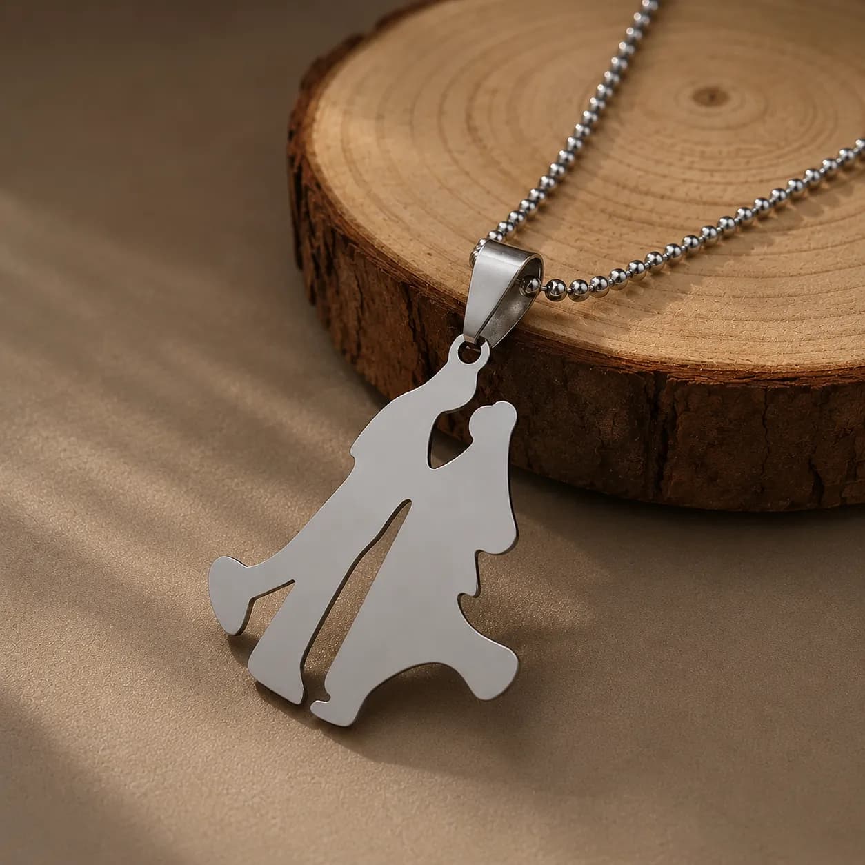 Niyanara Couple Love Chain Pendant