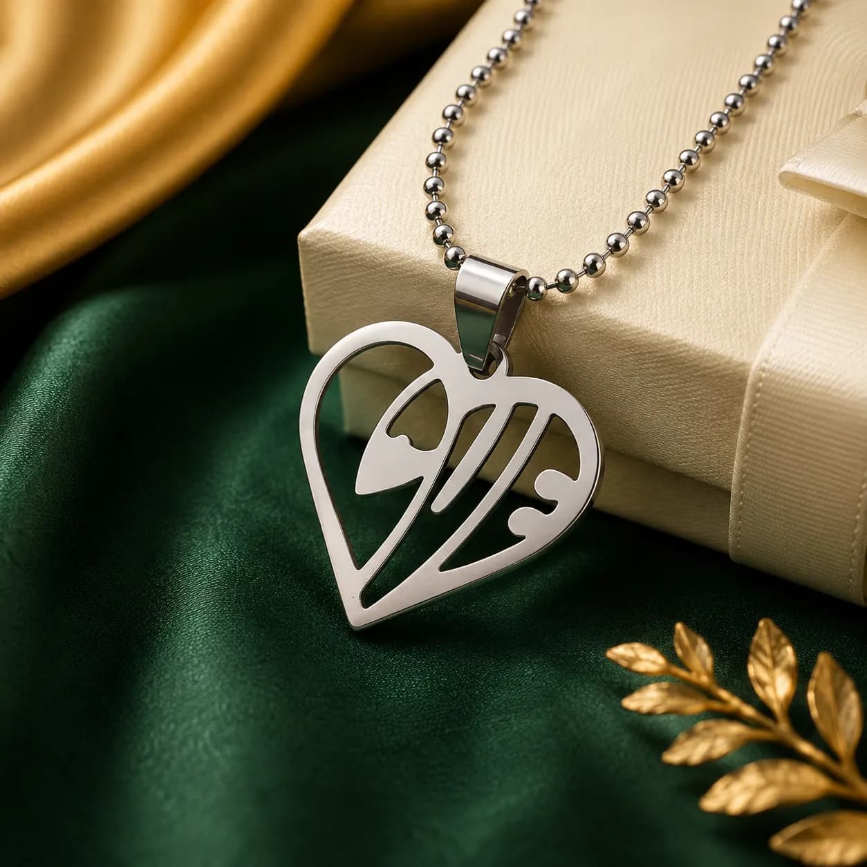 Niyanara Elegant Heart-Shaped Love Pendant